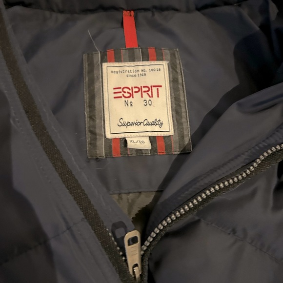 💫ESPRIT VTG Men’s Puffy Hooded Jacket - Picture 8 of 12